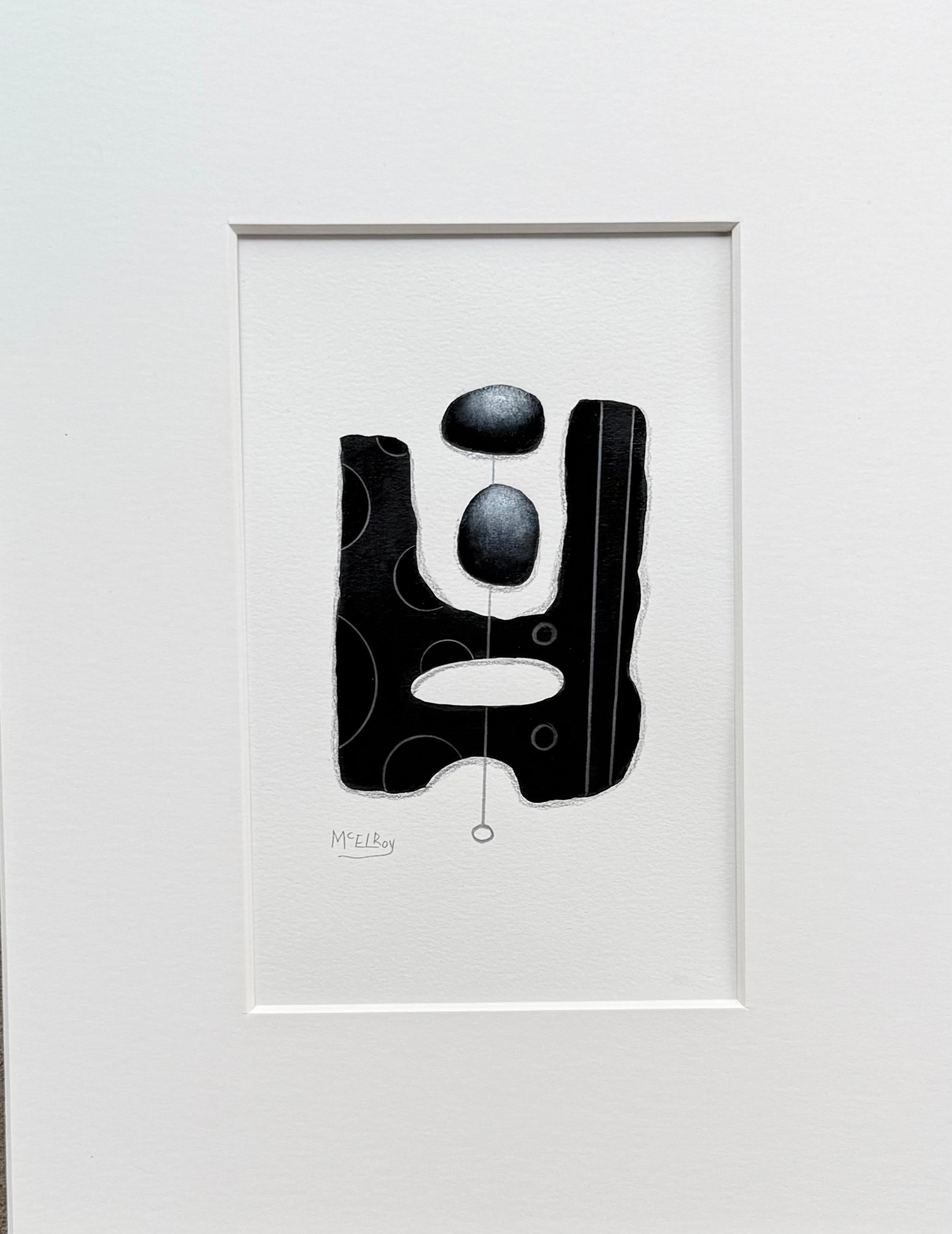 9 dessins originaux contemporains de Steve McElroy, non encadrés, dans des passe-partout de luxe de 6 plis. en vente 2