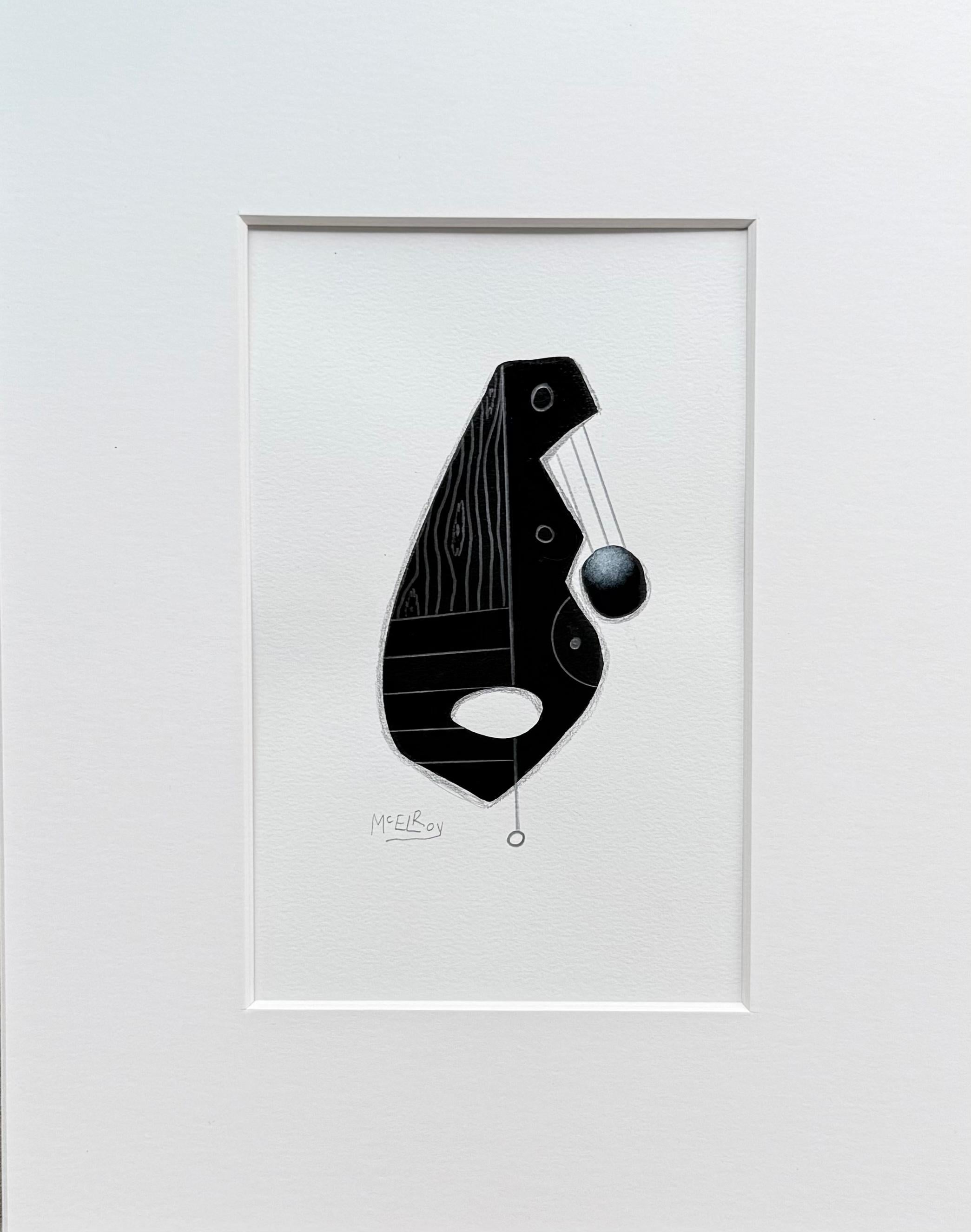 9 dessins originaux contemporains de Steve McElroy, non encadrés, dans des passe-partout de luxe de 6 plis. en vente 4