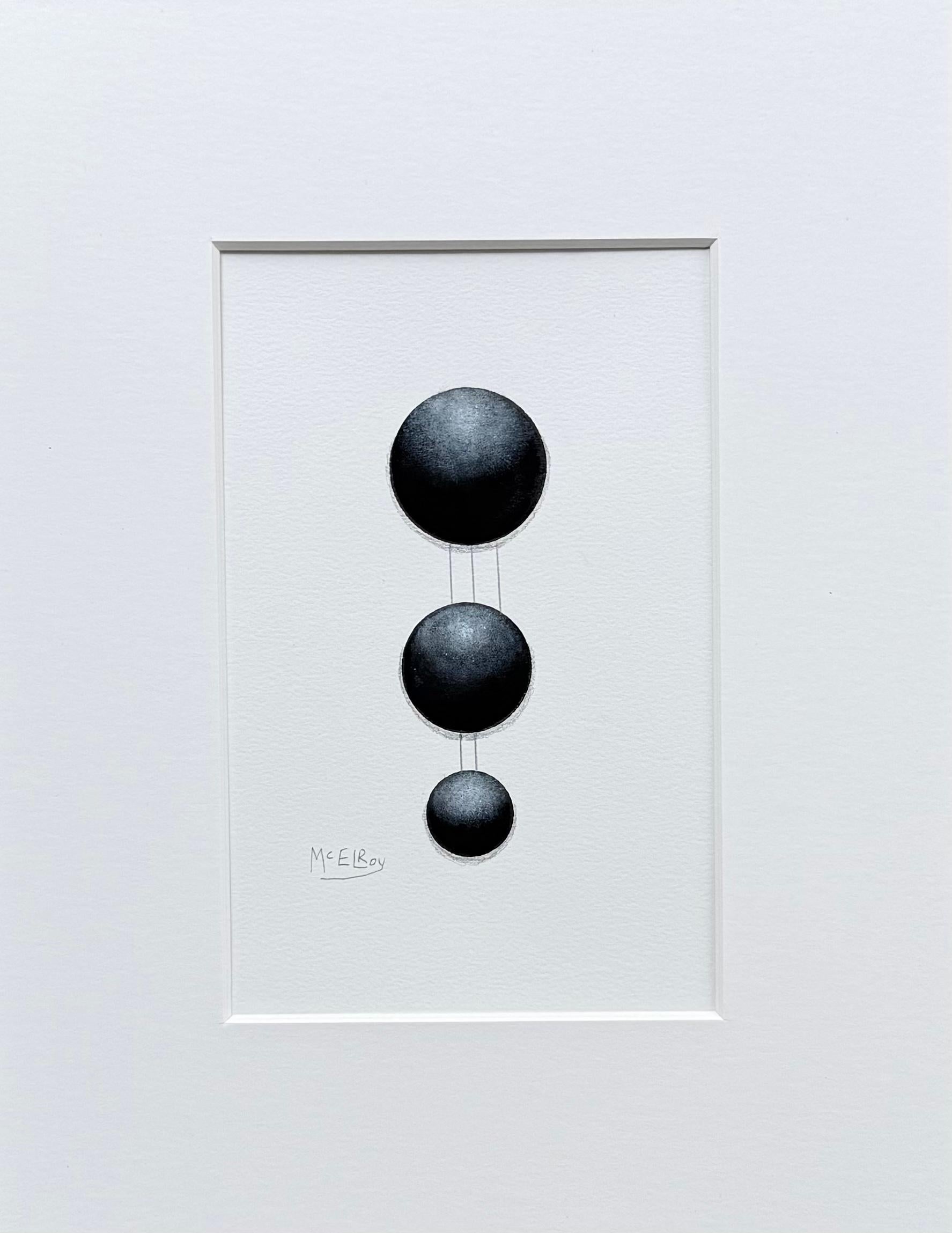 9 dessins originaux contemporains de Steve McElroy, non encadrés, dans des passe-partout de luxe de 6 plis. en vente 5