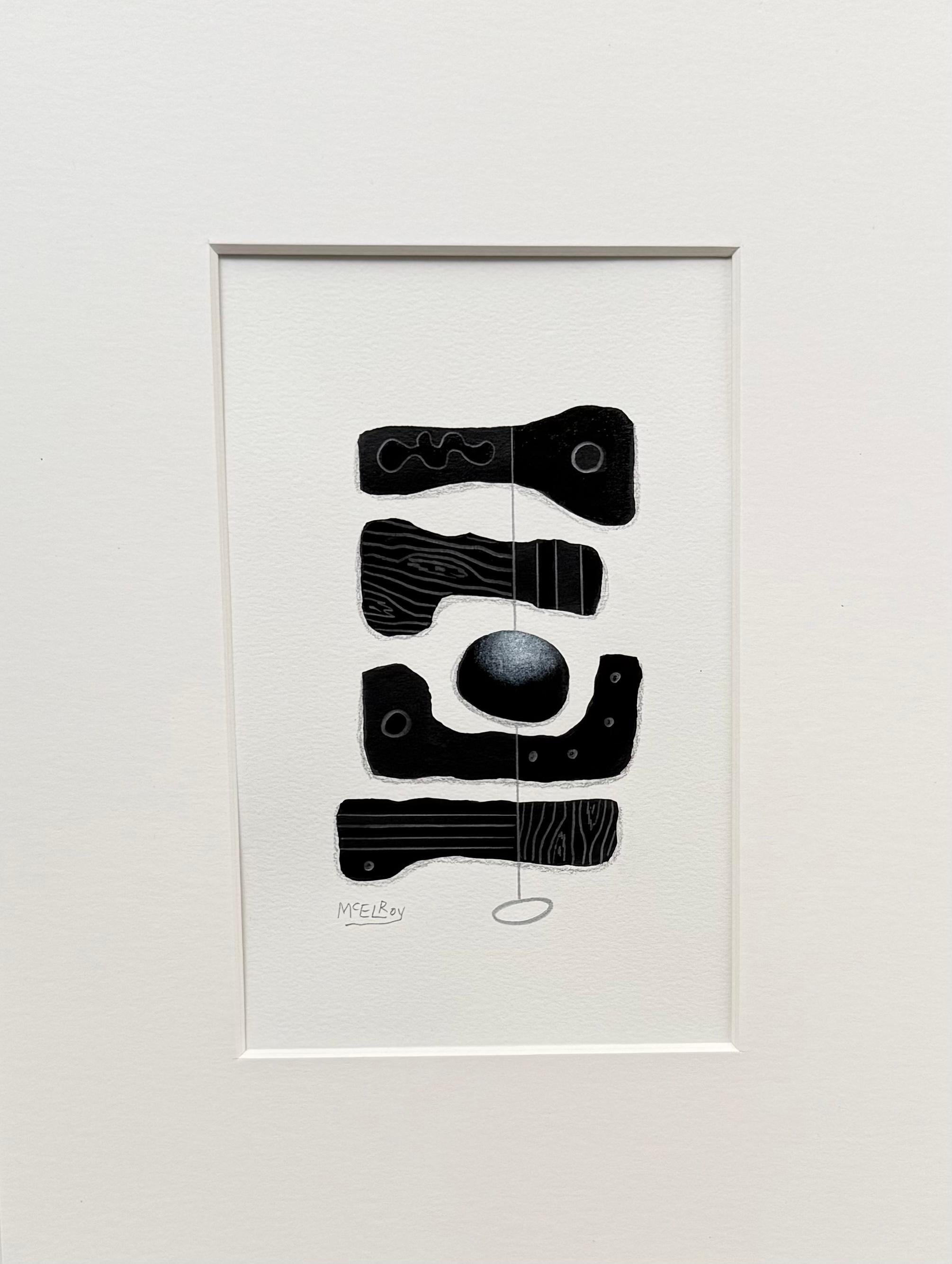 9 dessins originaux contemporains de Steve McElroy, non encadrés, dans des passe-partout de luxe de 6 plis. en vente 6