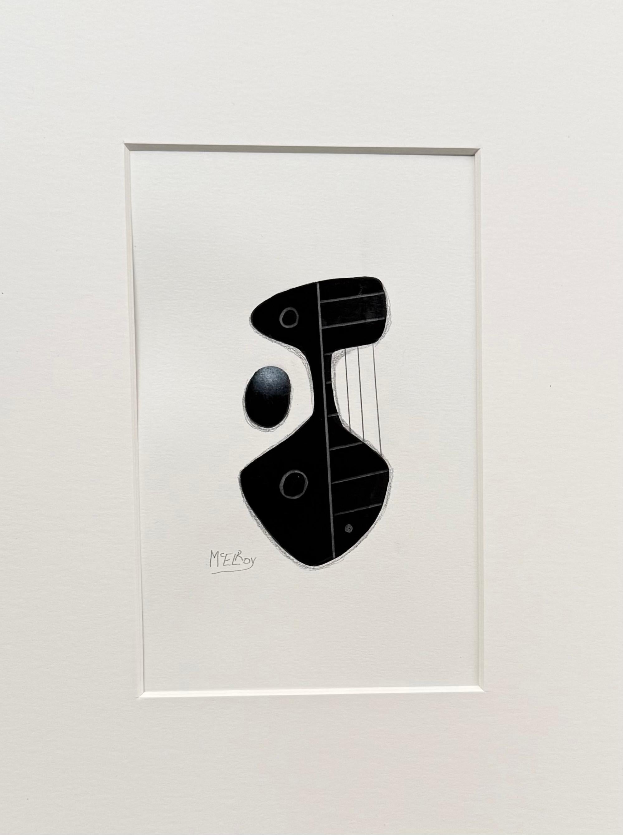 9 dessins originaux contemporains de Steve McElroy, non encadrés, dans des passe-partout de luxe de 6 plis. en vente 7