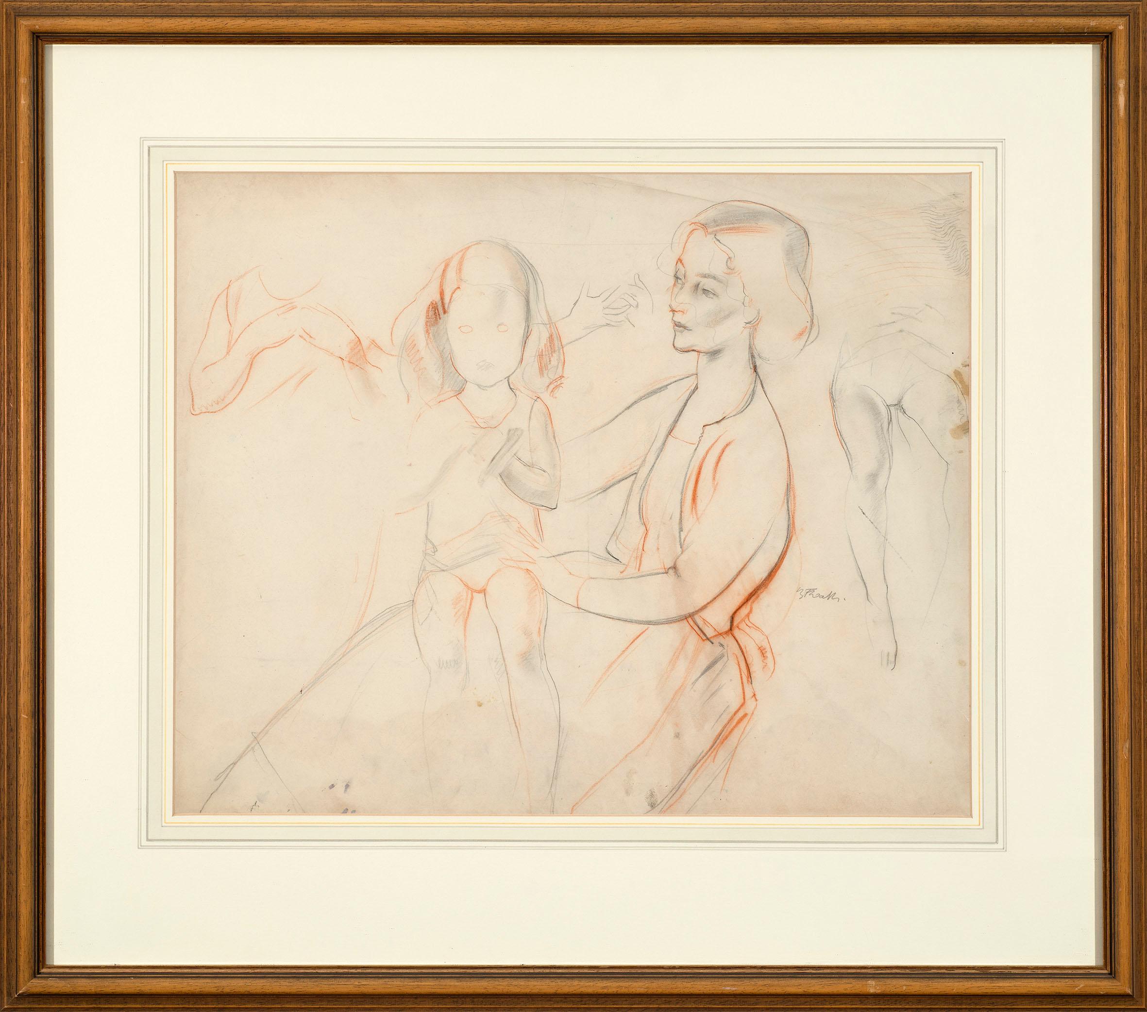 Étude pour M. et Mme R. H. Butler et leurs filles