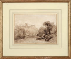 Sketch of Richmond Castle, North Yorkshire