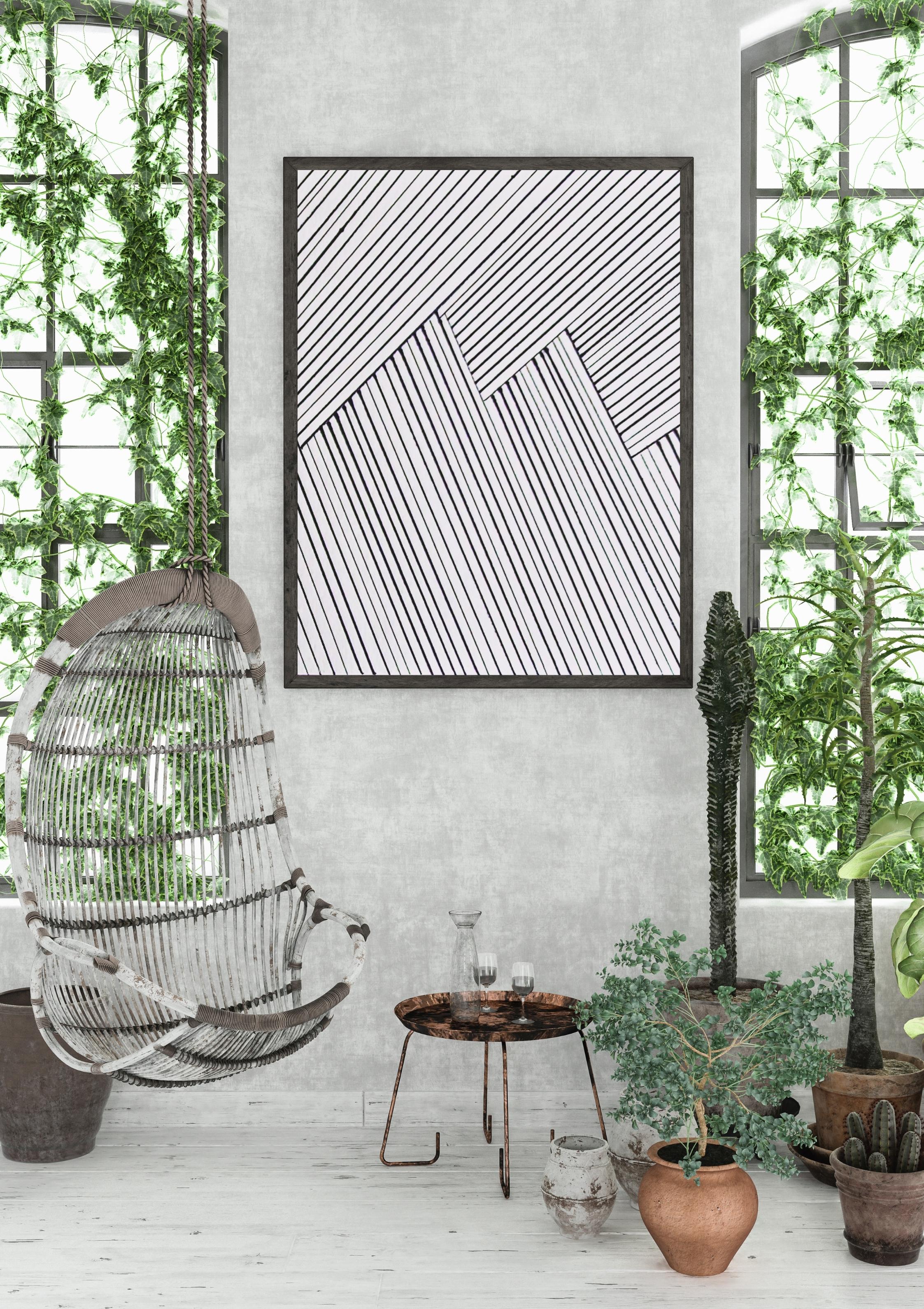 eingeschlossen (Geometrische Abstraktion), Art, von Tiona johnson 