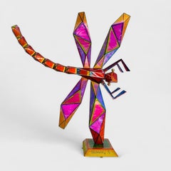 Scultura di mosca drago