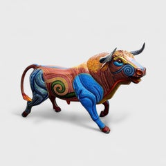 Handmade Large Bull