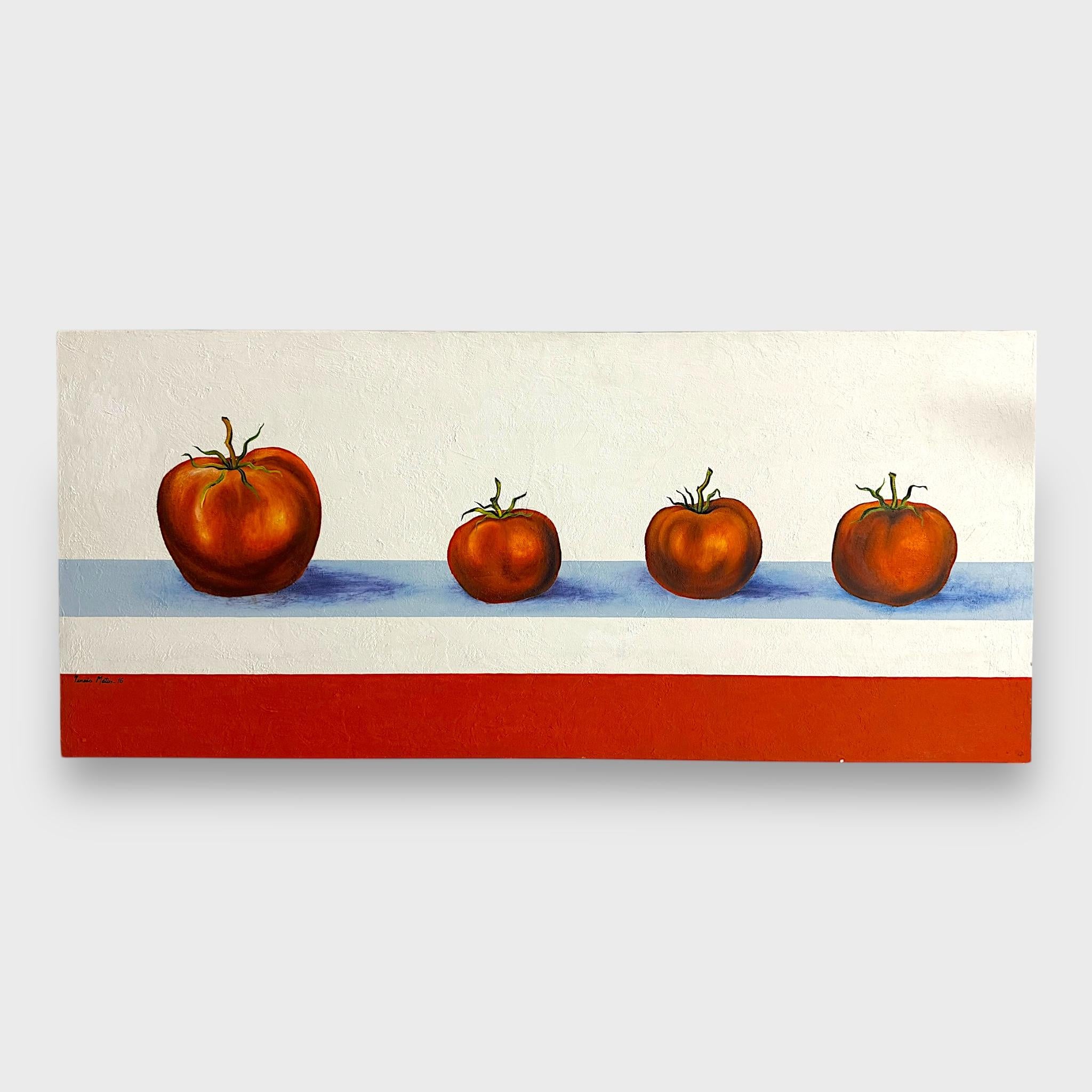 Tomatoes II - Art by Tomas Pineda Matus. 