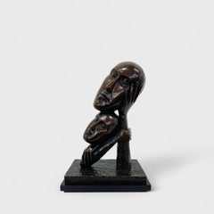 Scultura in bronzo dell'albero.