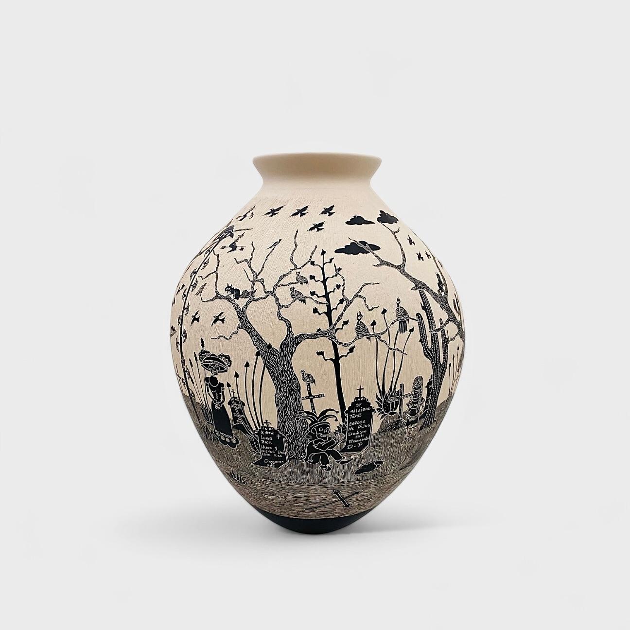 Vase squelette - Art de Alfredo Rodriguez