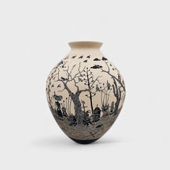 Skeleton Vase
