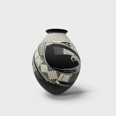 Lace "Eagle" Vase #3