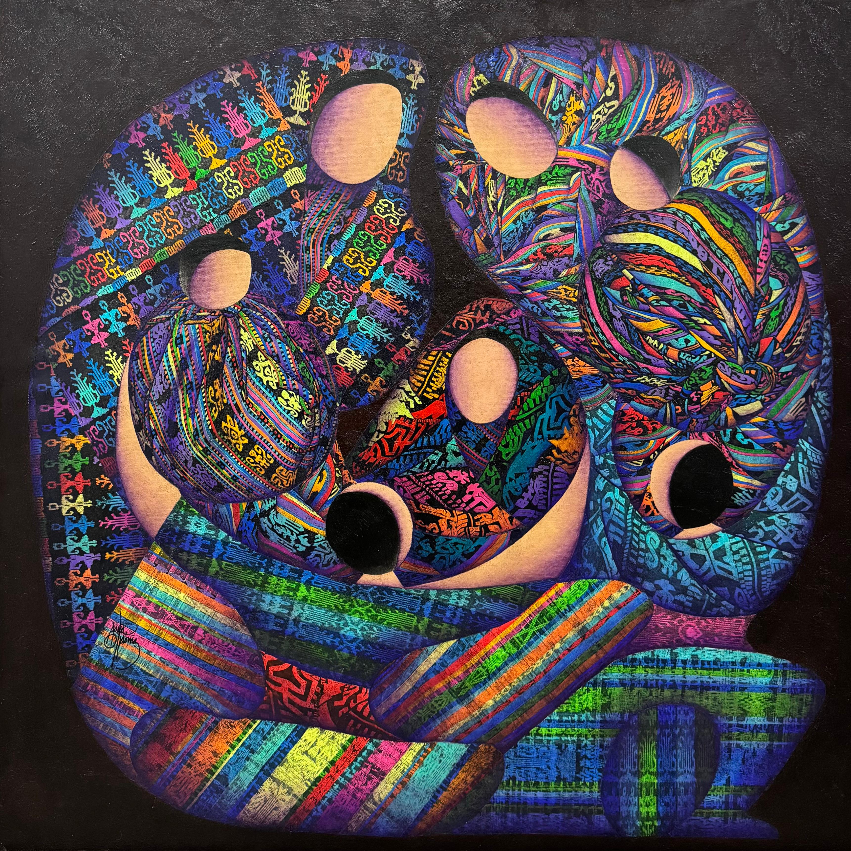 Several Generations - Art by David Ordoñez Lacayo. 