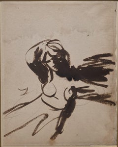 Reclining nude, possibly Emma Hart