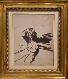Reclining nude, possibly Emma Hart