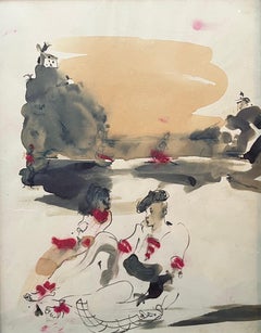 Study for a book cover - Animated scene