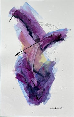 Braceo (Aquarelle, encre, gouache et graphite sur papier aquarelle)