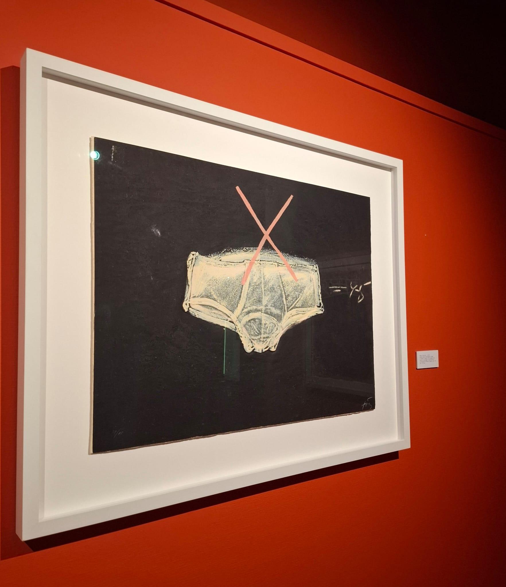Ropa intérieure - Abstrait Art par Antoni Tàpies