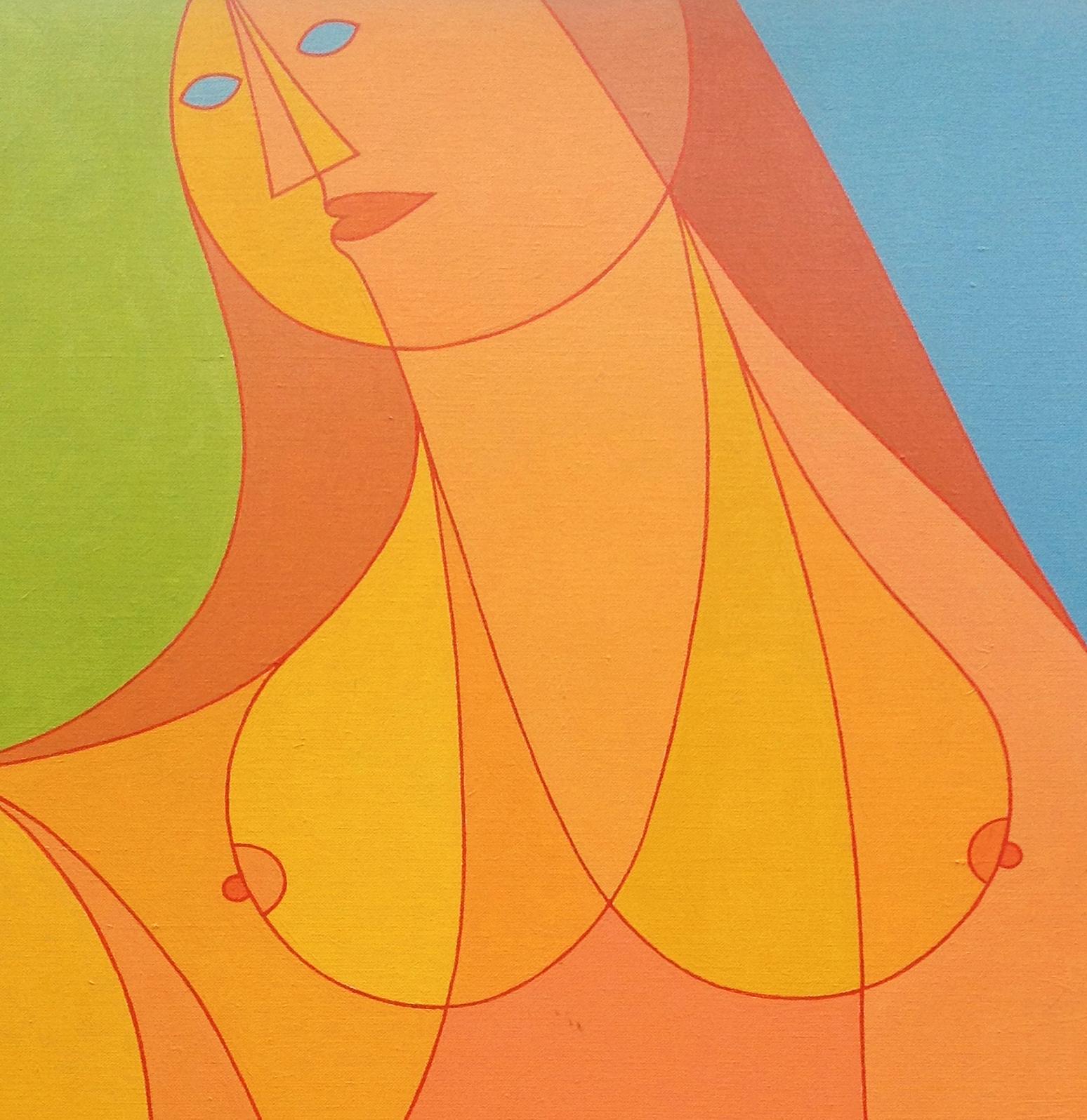 Golden Lady - Art American Modern di Kenneth B Walsh