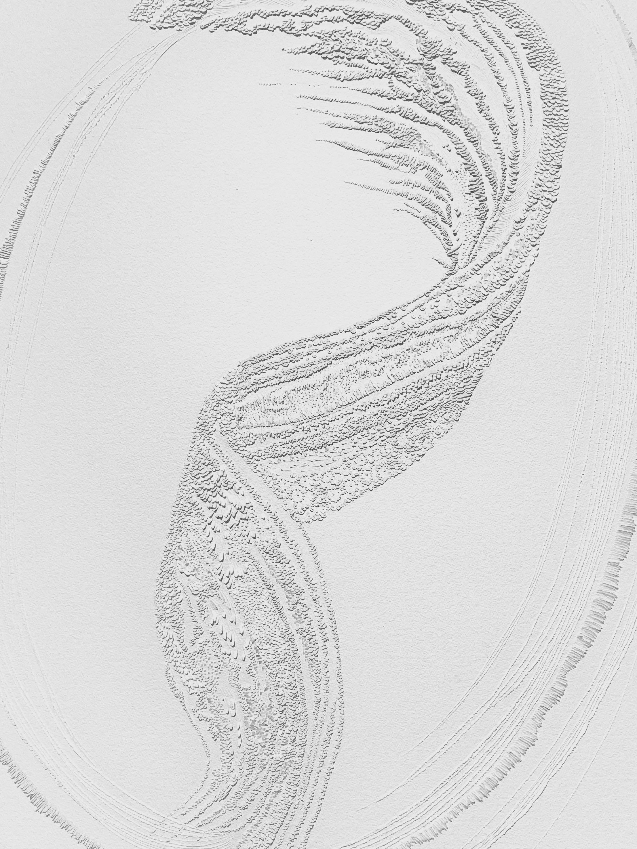 UNITY IN MOTION I - Bas relief on paper For Sale 2
