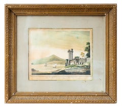 Landscape Drawings and Watercolors