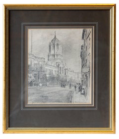 Landscape Drawings and Watercolors