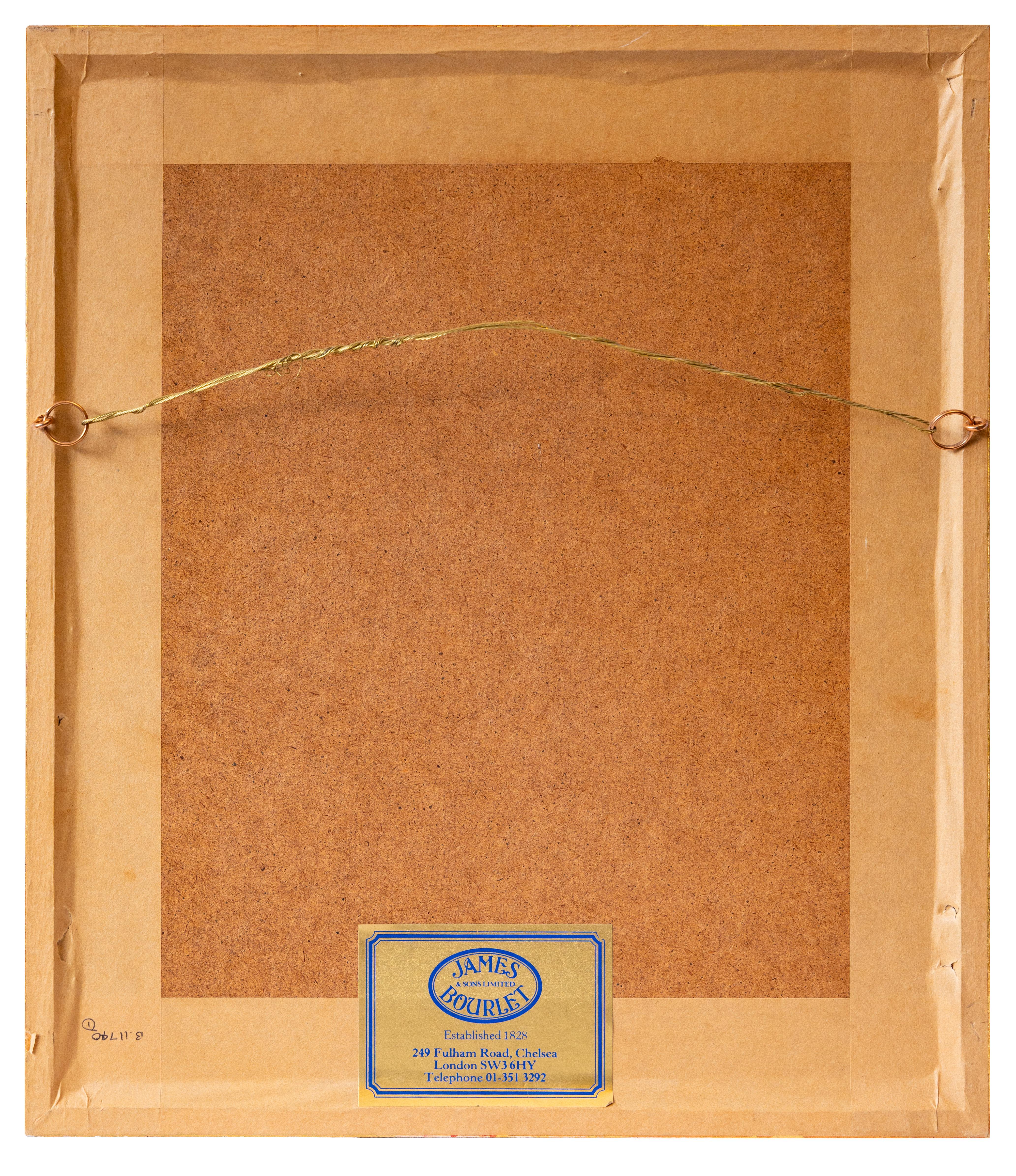 Il grande ingresso di Christchurch, Oxford, di Hanslip Fletcher, 1907, firmato in vendita 5