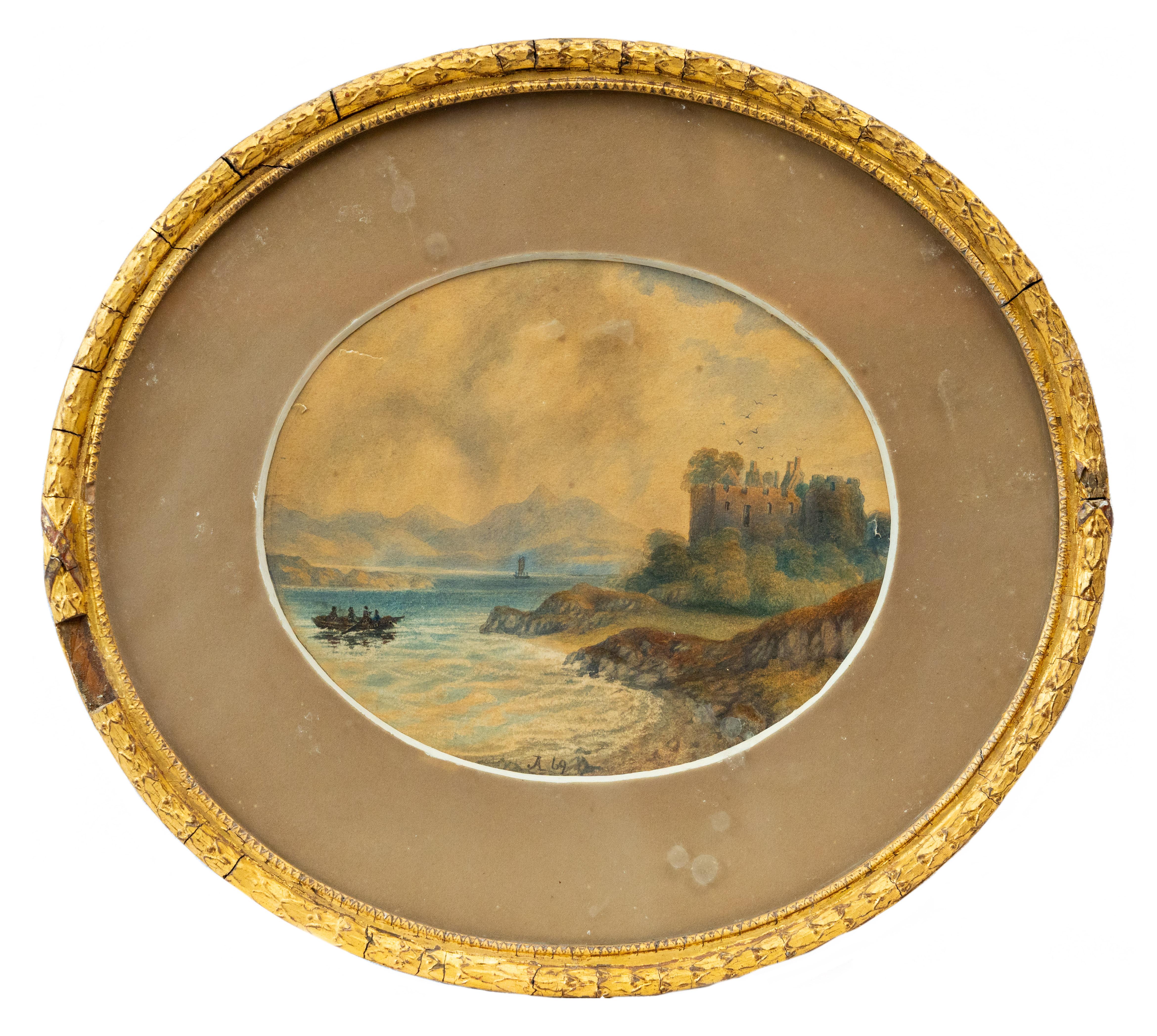 Landscape with castle