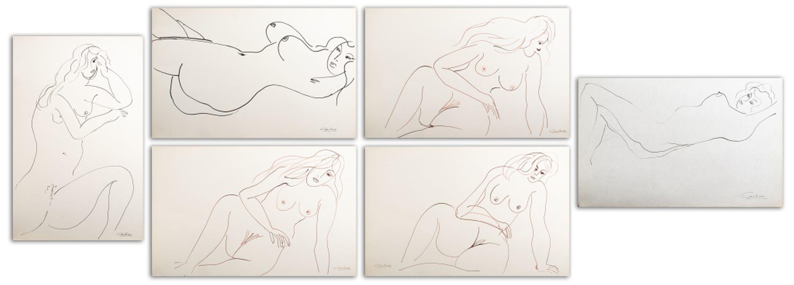 Composizioni di donne nude, 6