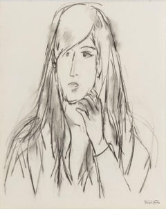 Disegni e acquerelli di ritratti moderni
