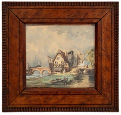 Landscape Drawings and Watercolors