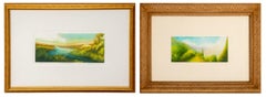Landscape Drawings and Watercolors