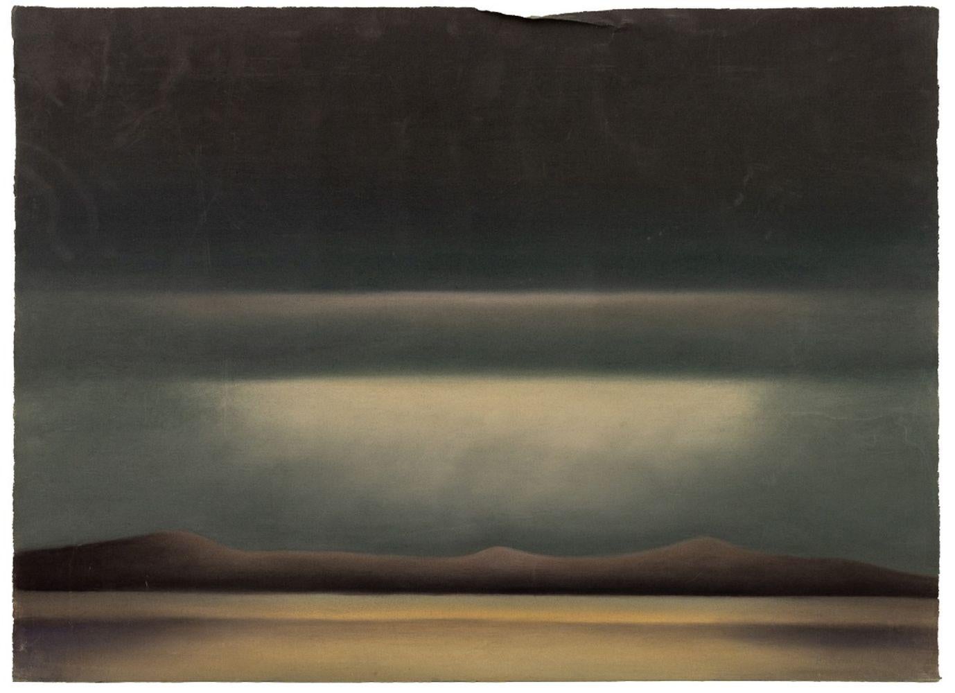 Claude Bauret Allard Abstract Drawing - "New Mexico"