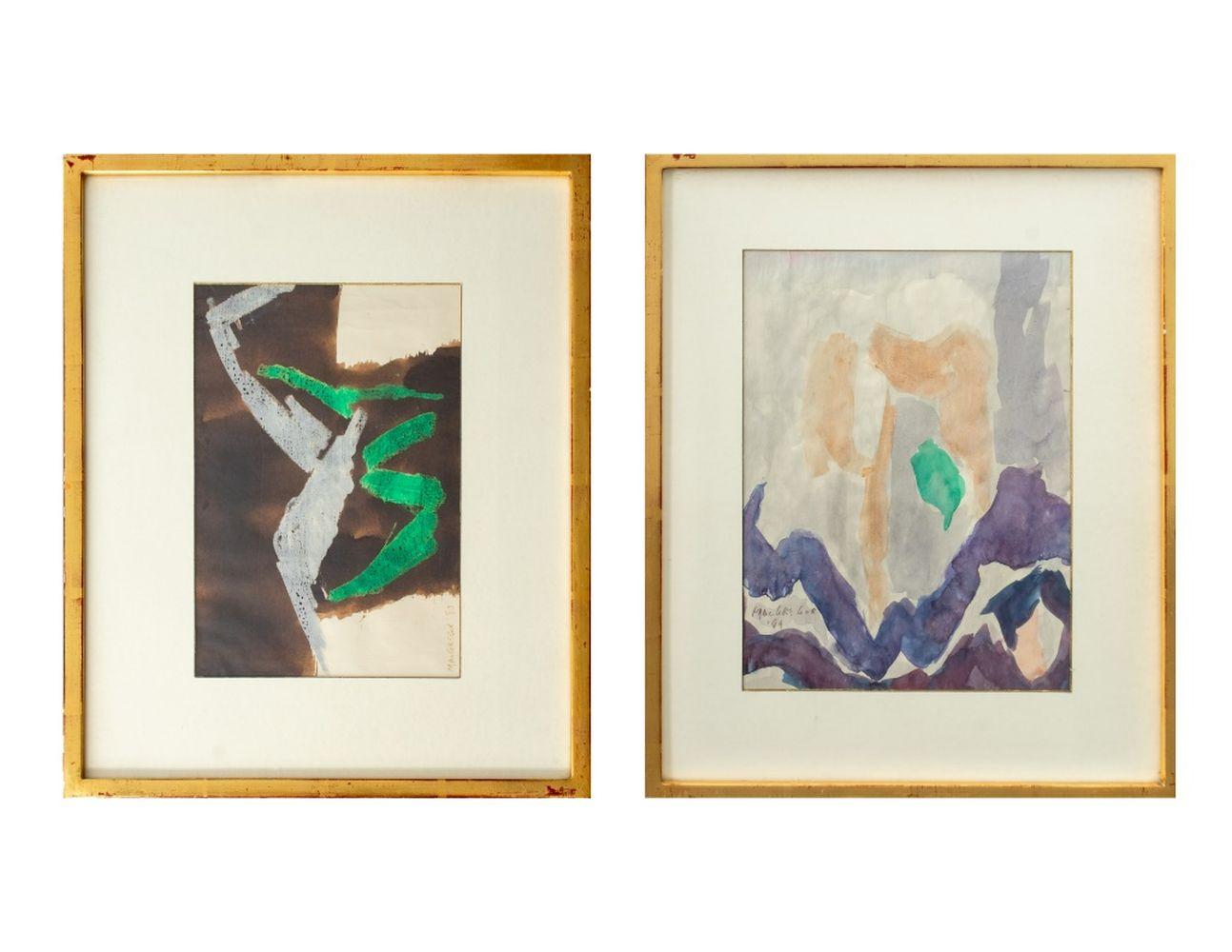 Willard MacGregor Abstract Drawing - Abstract Compositions, 2