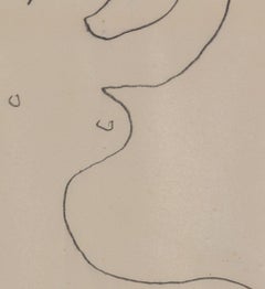 Sitzender weiblicher Akt