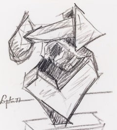 Abstract Expressionist Sculpture Study