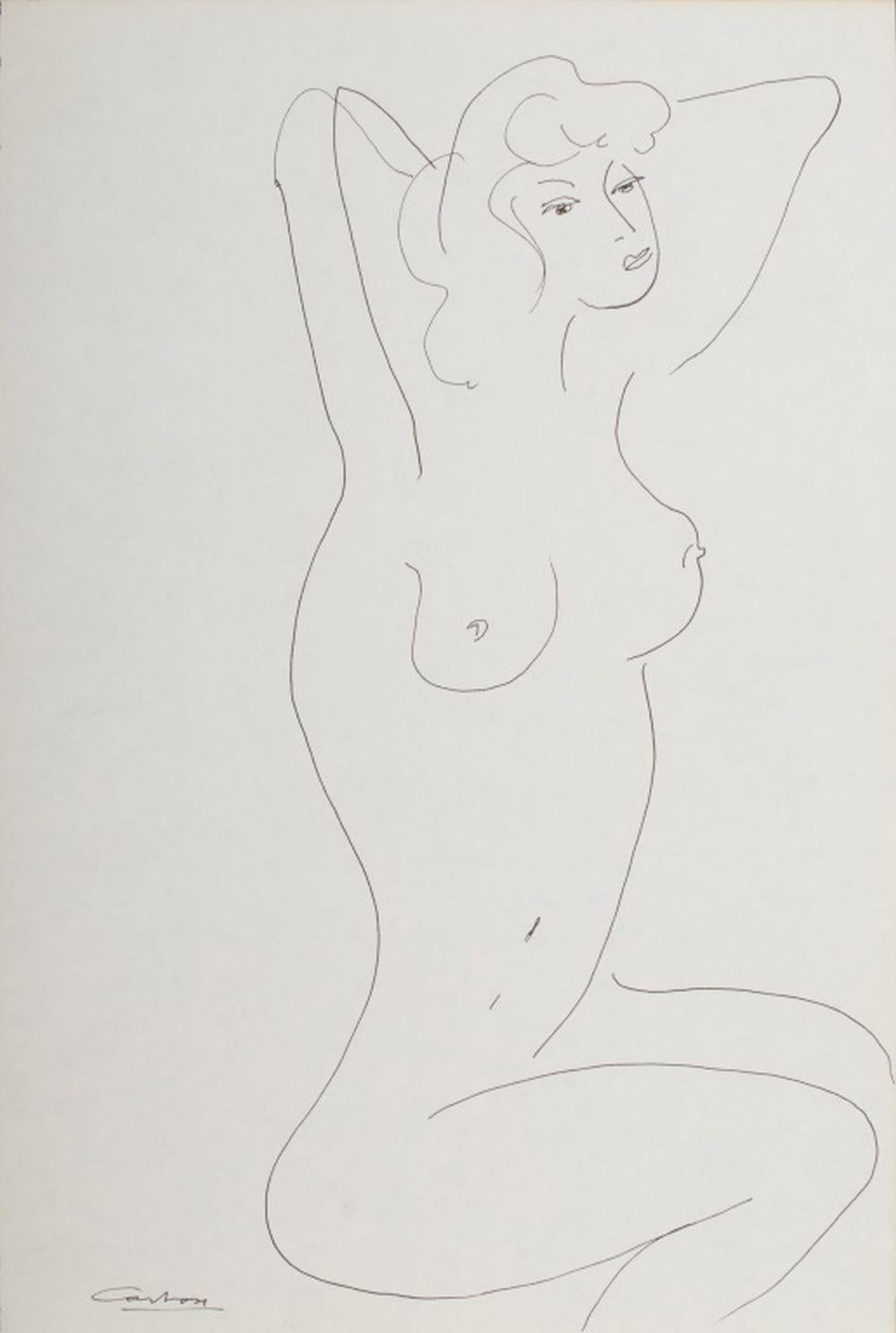 Nude Woman Compositions, 8 - Contemporary Art by Norman Carton