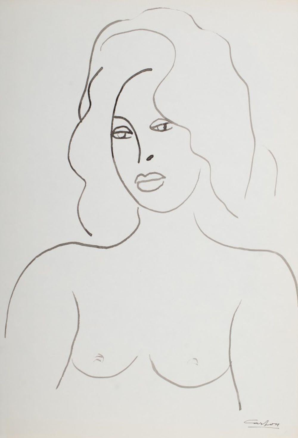 Composiciones de mujeres desnudas, 8 - Art de Norman Carton