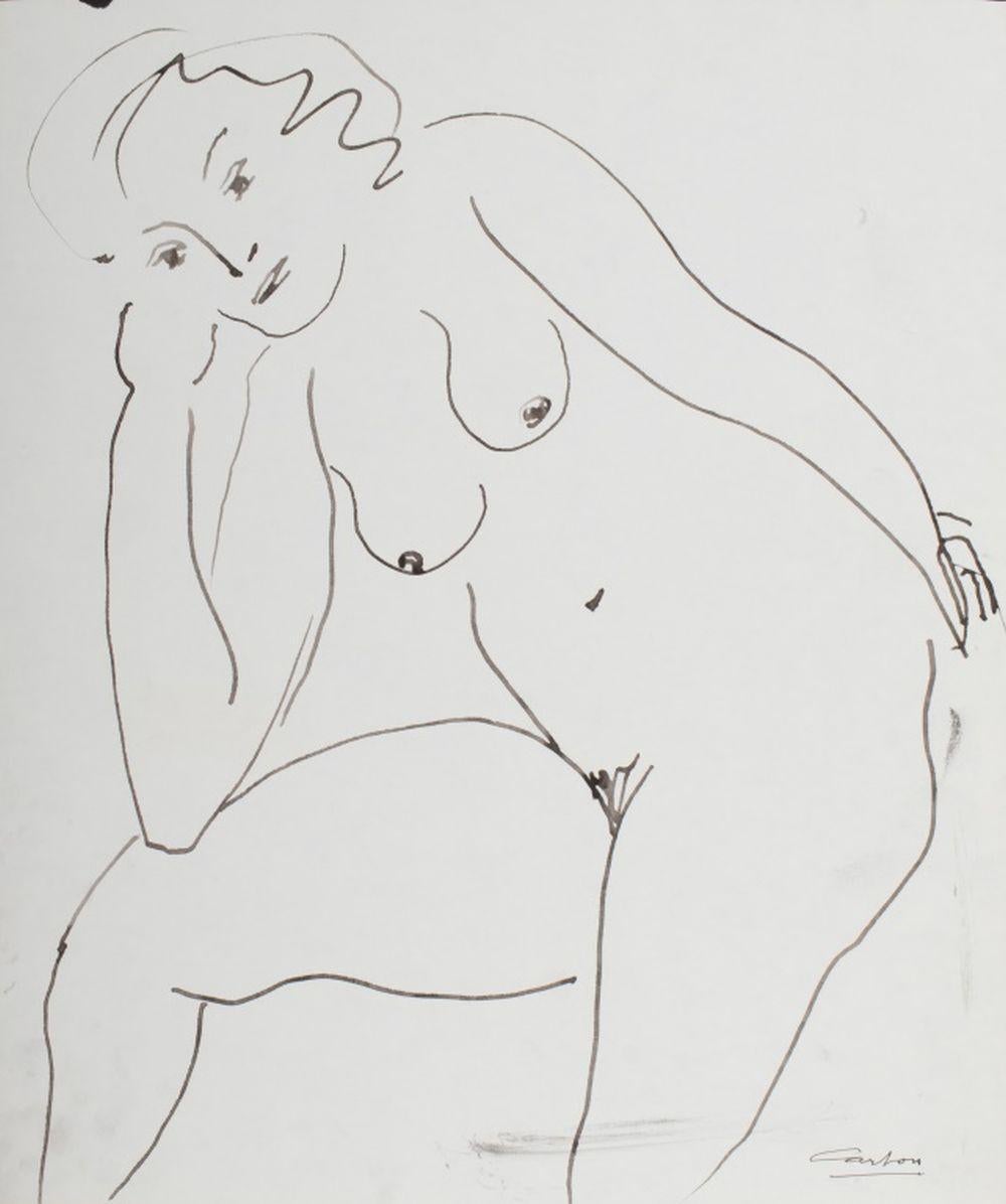 Composiciones de mujeres desnudas, 8 - Art Contemporáneo de Norman Carton