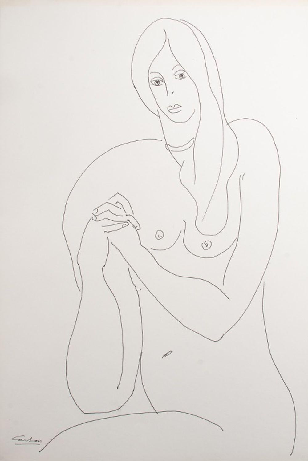 Composiciones de mujeres desnudas, 6 - Art Contemporáneo de Norman Carton