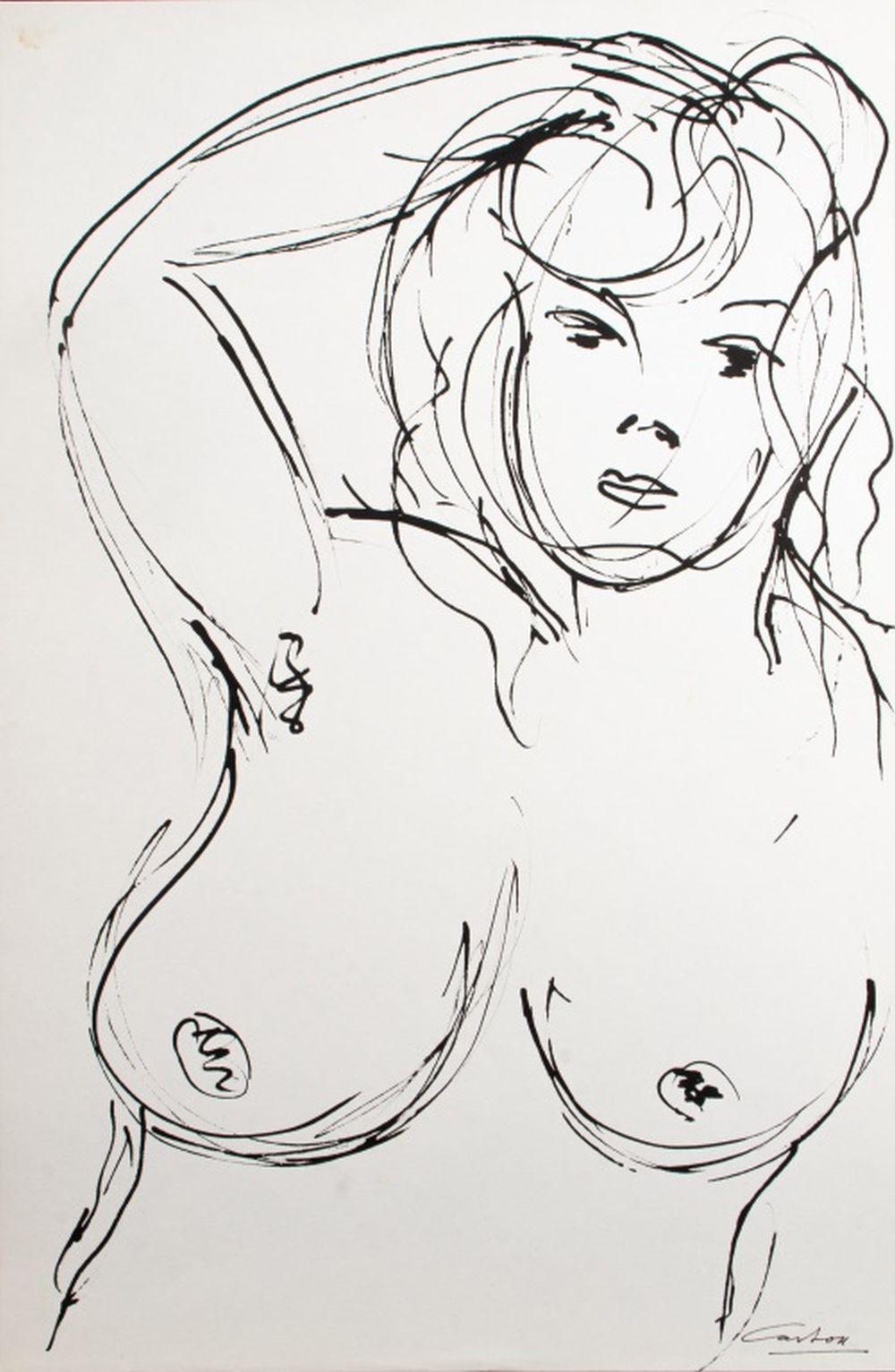 Composiciones de mujeres desnudas, 6 - Art Contemporáneo de Norman Carton