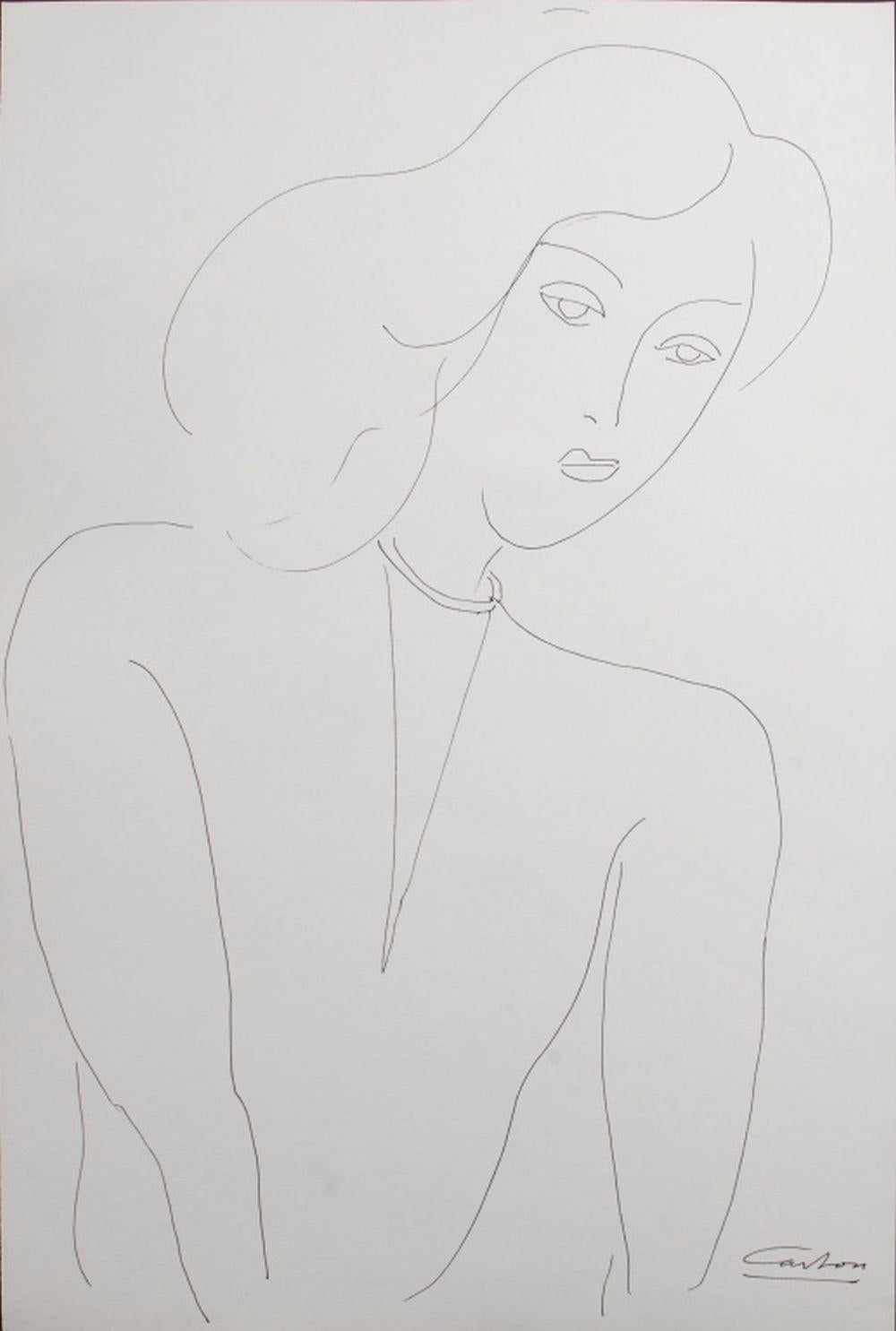 Nude Woman Compositions, 8 - Art by Norman Carton