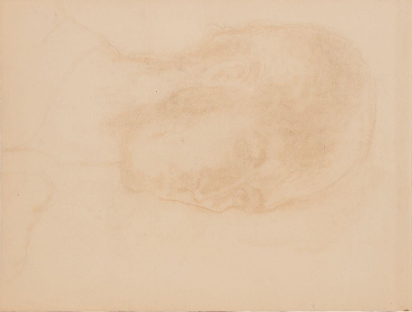 Desnudo Femenino Reclinado - Nude Beige de Manfred Schwartz