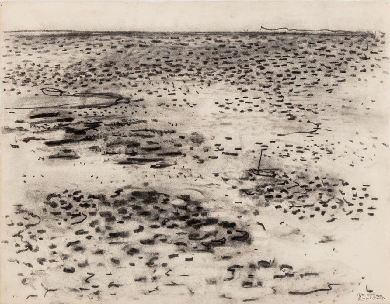 Plage Paysage marin - Art de Manfred Schwartz