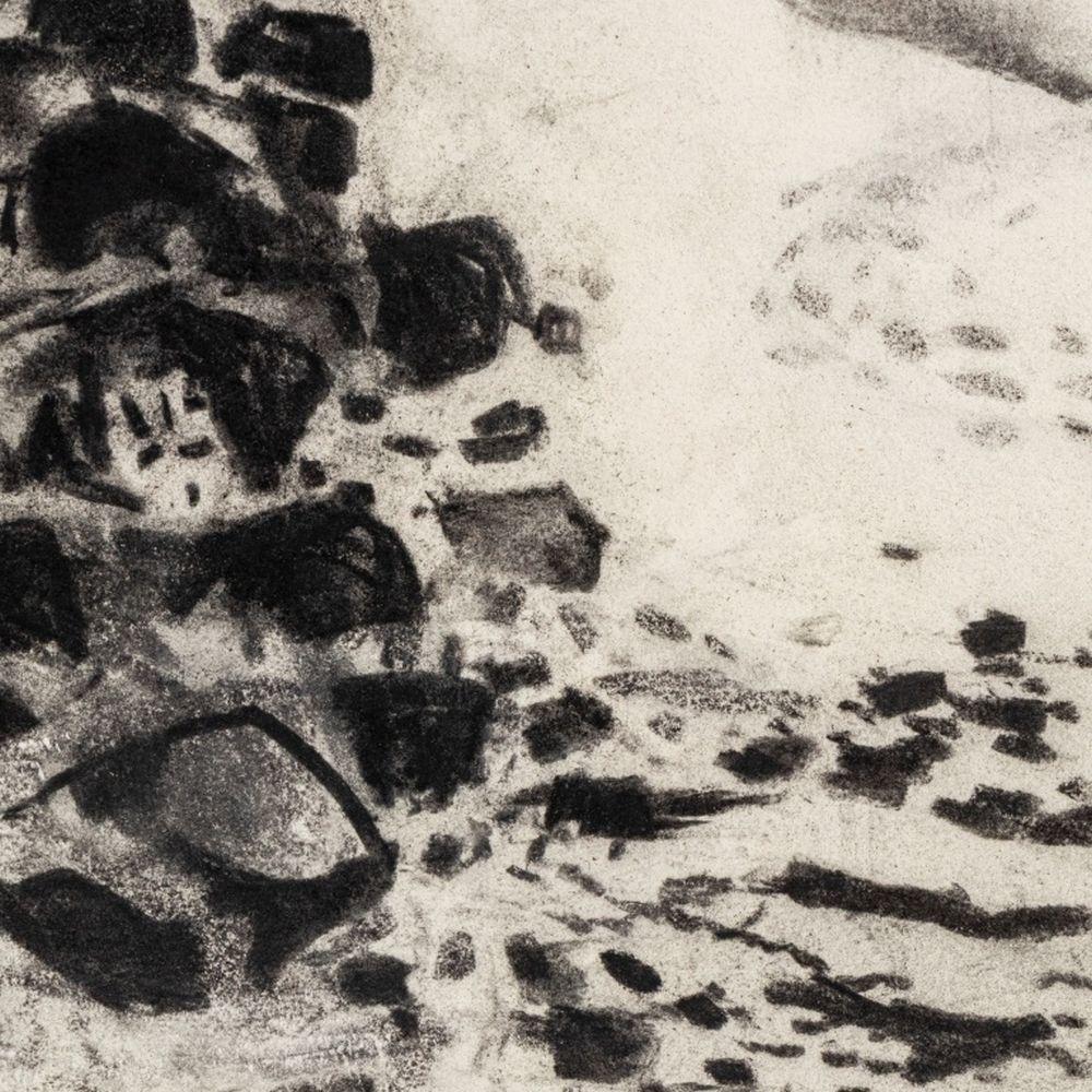 Strand Seelandschaft – Art von Manfred Schwartz