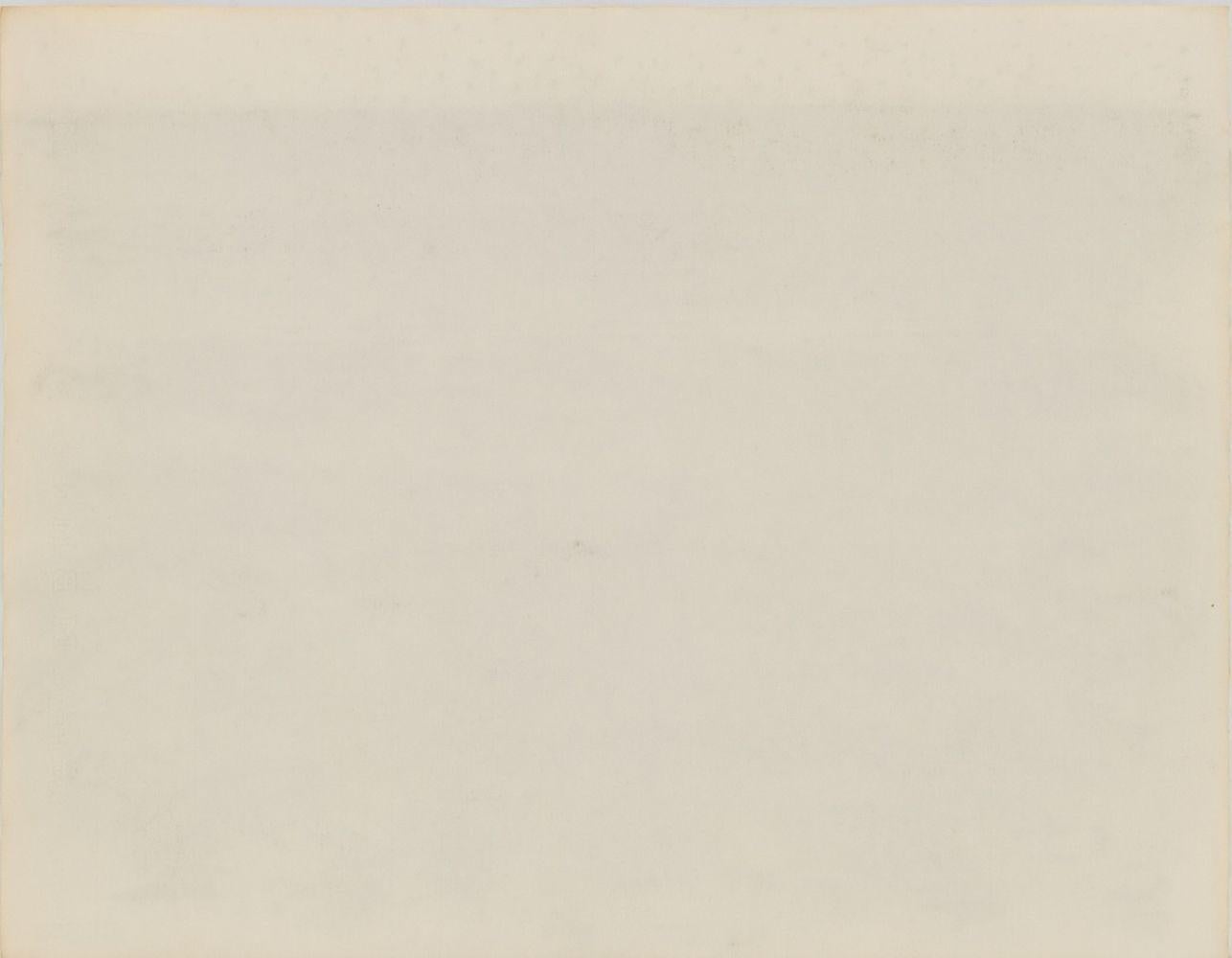 Strand Seelandschaft (Braun), Abstract Drawing, von Manfred Schwartz
