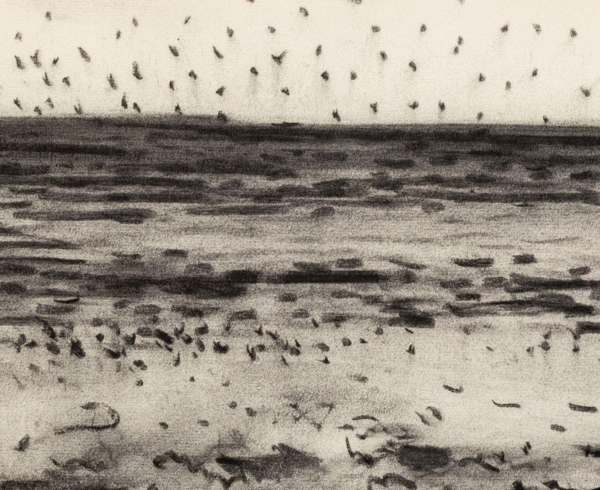 Strand Seelandschaft – Art von Manfred Schwartz