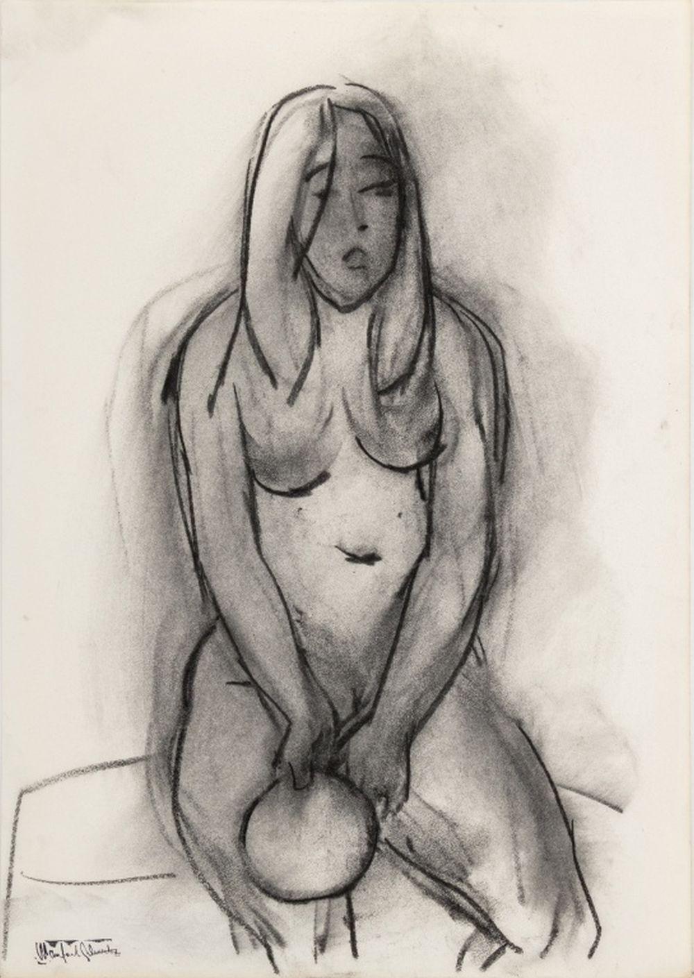 Seated Nude Woman in vendita 2