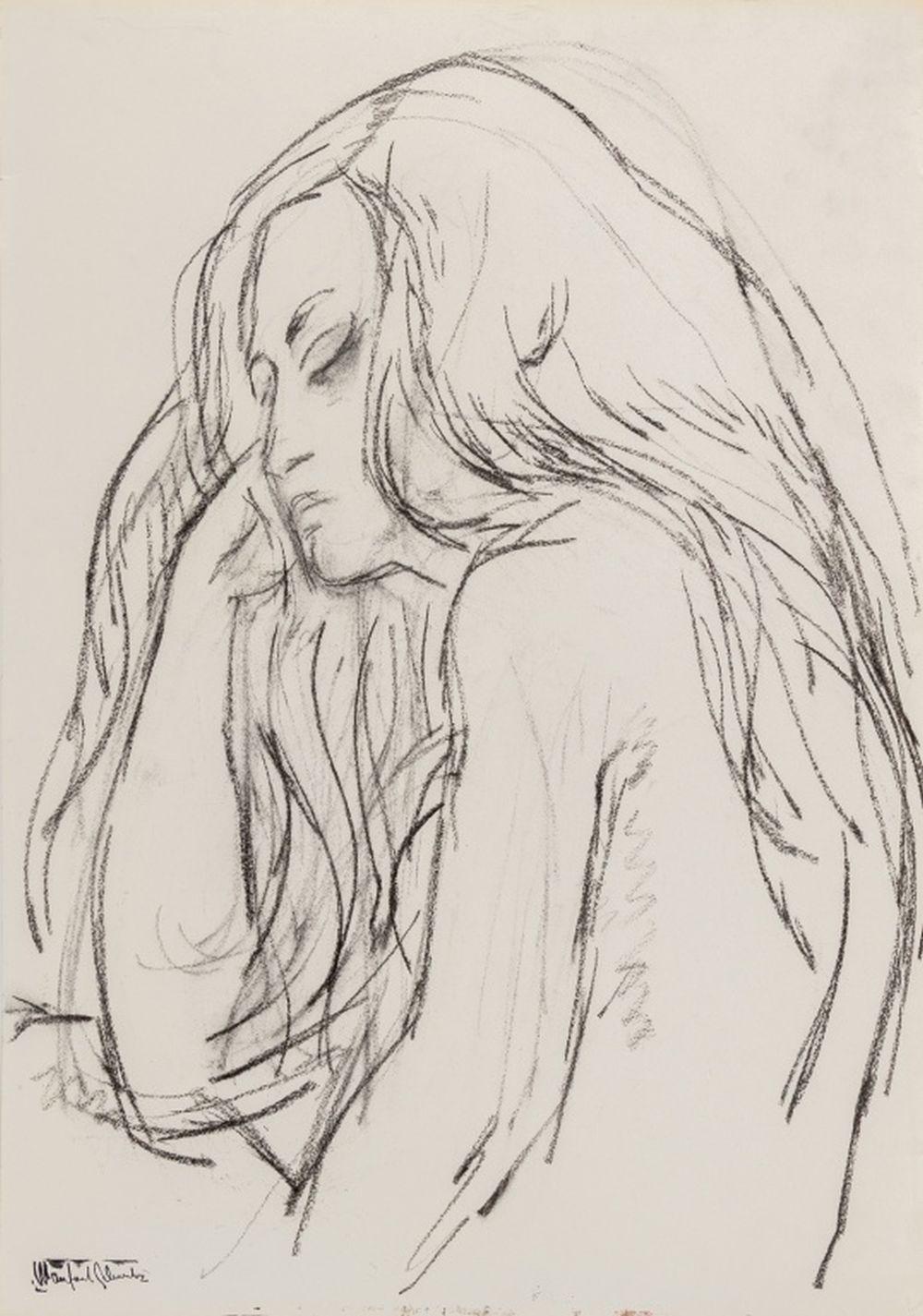 Resting Nude Woman For Sale 2
