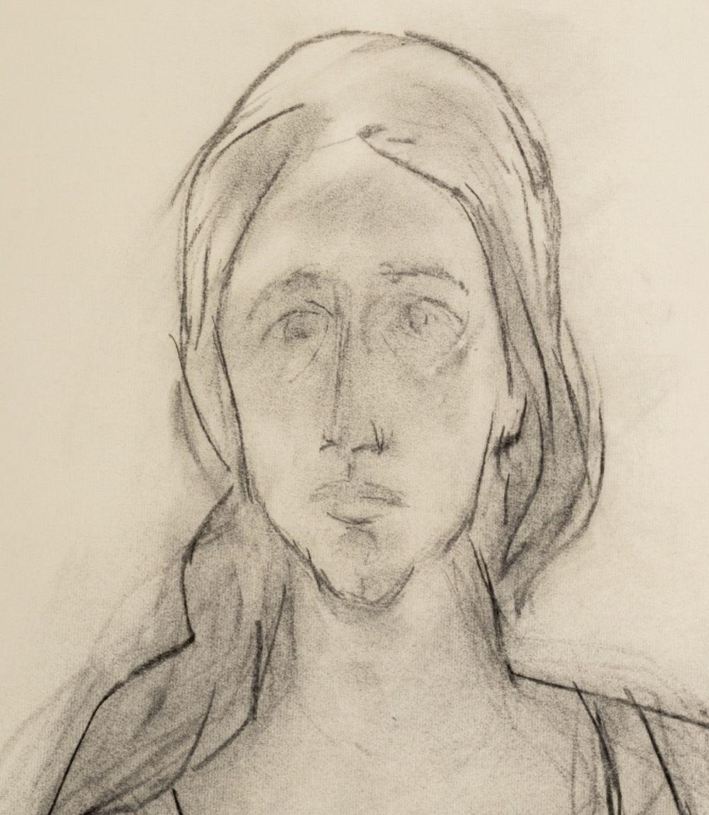 Portrait of a Woman - Art de Manfred Schwartz