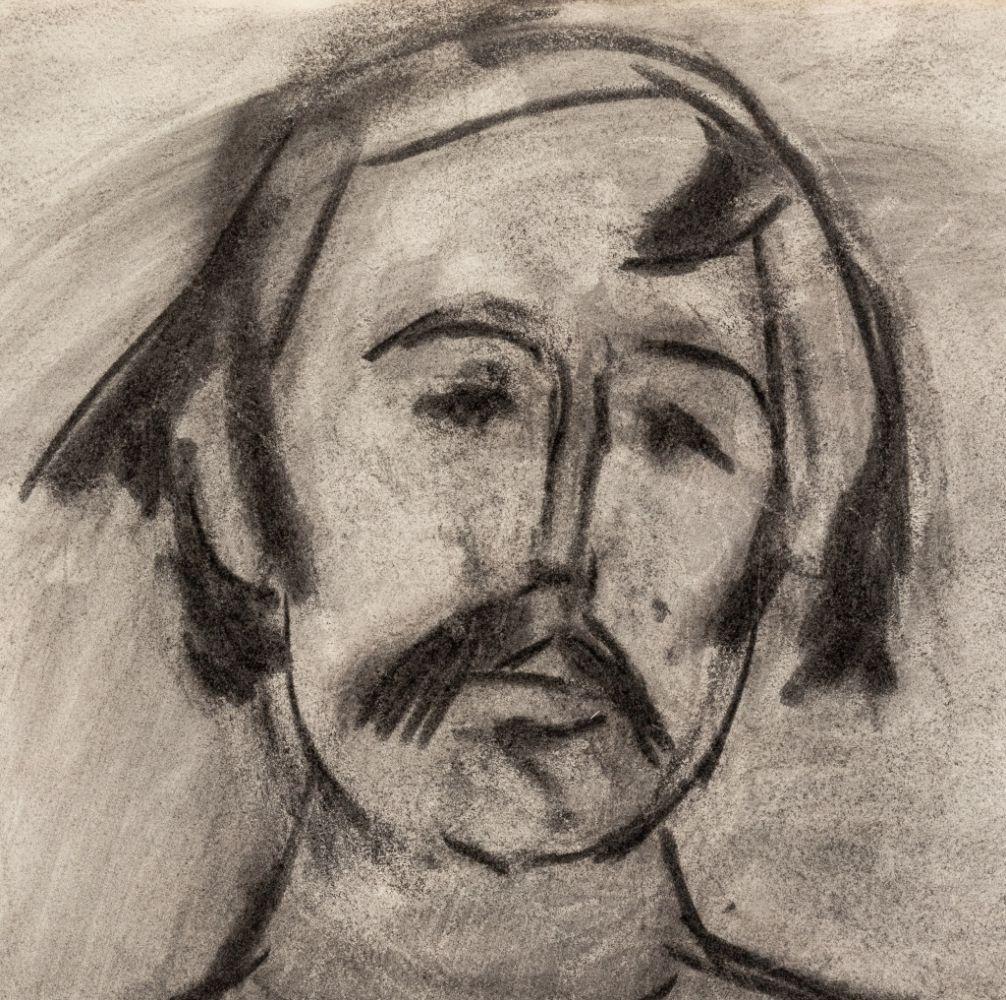 Portrait of a Man - Art by Manfred Schwartz